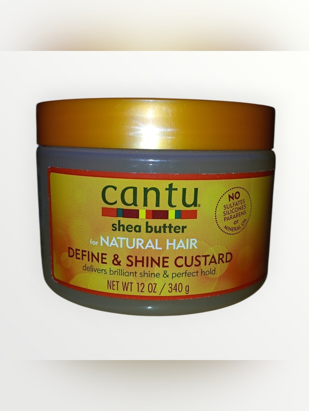 🌈 Cantu Shea Butter Define & Shine Custard, 12 oz